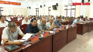 Họp mặt cán bộ hưu trí 6 tháng đầu năm 2024