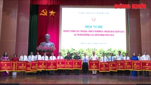 Sơ kết công tác thi đua, khen thưởng 6 tháng đầu năm 2024 và tuyên dương các điển hình tiên tiến