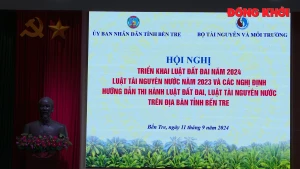 Triển khai Luật Đất đai và Luật Tài nguyên nước