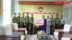 Công an tỉnh, Hội Nông dân phát động ủng hộ nhân dân bị thiệt hại do bão số 3