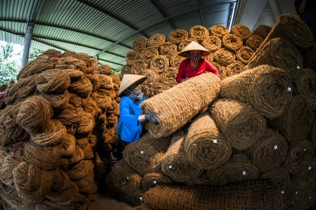 Kiểm tra sản phẩm xuất khẩu.