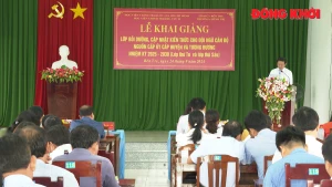 Bồi dưỡng cập nhật kiến thức cho đội ngũ cán bộ nguồn cấp ủy cấp huyện và tương đương