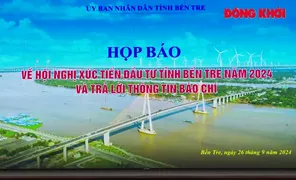 Họp báo về Hội nghị xúc tiến đầu tư tỉnh Bến Tre năm 2024