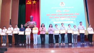 Đối thoại giữa lãnh đạo tỉnh với công nhân lao động lần thứ 12 năm 2025