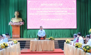 Tổng Bí thư Tô Lâm làm việc với Ban Thường vụ Tỉnh ủy Bến Tre, Thường trực Tỉnh ủy Trà Vinh và Vĩnh Long