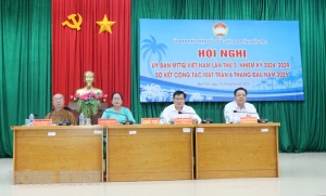 Sơ kết công tác Mặt trận 6 tháng đầu năm 2025