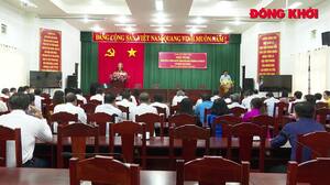 Công bố và trao quyết định của Ban Thường vụ Tỉnh ủy về công tác cán bộ