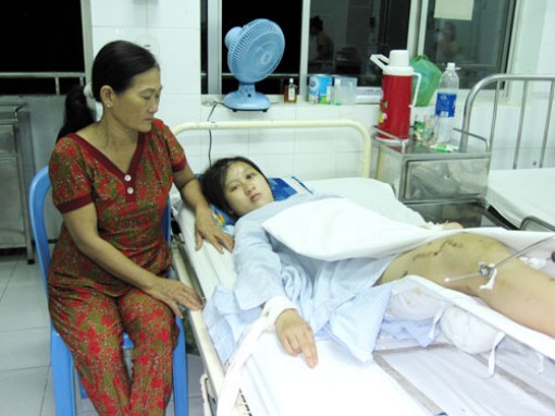 Hộ nghèo Phạm Thị Niêm lâm vào cảnh khốn khó