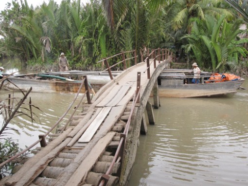 Cầu liên xã Phước Long - Thuận Điền  cần được, sửa chữa nâng cấp