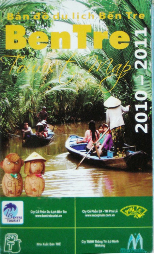Vài thông tin về tấm Bản đồ du lịch Bến Tre