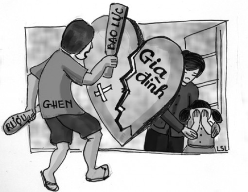 Hậu quả đau lòng từ bạo lực gia đình
