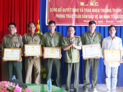 Thực hiện tốt công tác đảm bảo an ninh trật tự