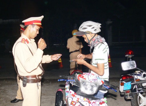 Tăng cường tuần tra, kiểm soát giao thông