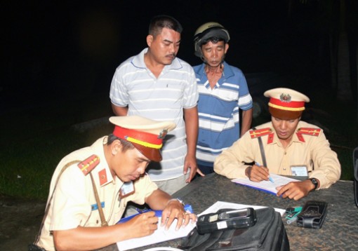 Cảnh báo tai nạn giao thông liên quan đến rượu, bia