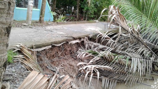Mong có bờ kè chống sạt lở