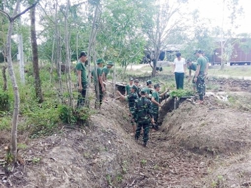 Xây dựng lực lượng dự bị động viên trong thời bình