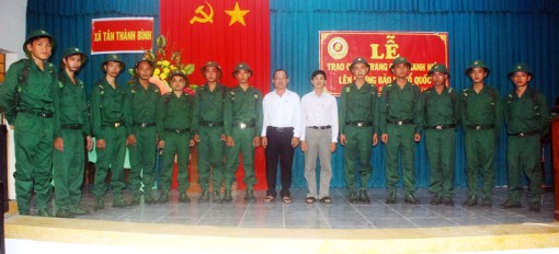 Sẵn sàng cho ngày hội giao nhận quân