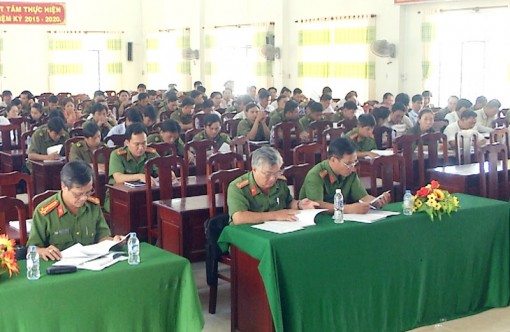 Thạnh Phú tập huấn nghiệp vụ cơ sở dữ liệu quốc gia về dân cư