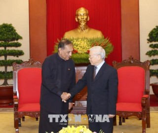 Tổng Bí thư Nguyễn Phú Trọng tiếp Chủ tịch Quốc hội Sri Lanka