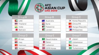 Việt Nam nằm cùng bảng với Iran và Iraq tại VCK Asian Cup 2019