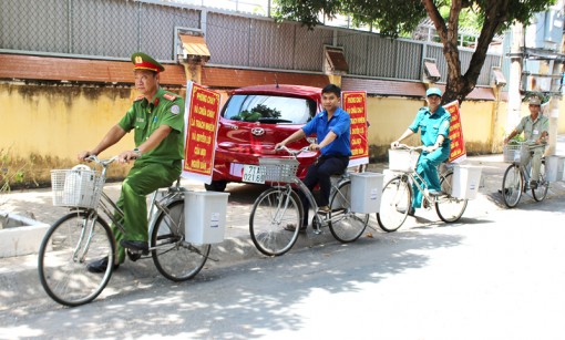 Phường 2 áp dụng hình thức mới tuyên truyền phòng cháy, chữa cháy
