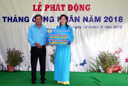 Công ty TNHH chế biến thủy sản Hùng Vương phát động “Tháng công nhân” năm 2018