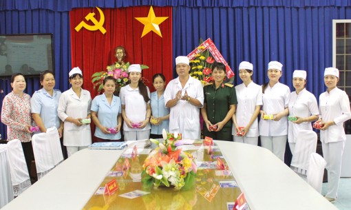 Bệnh xá Tỉnh Đội: Tiêu biểu trong học tập và làm theo Bác