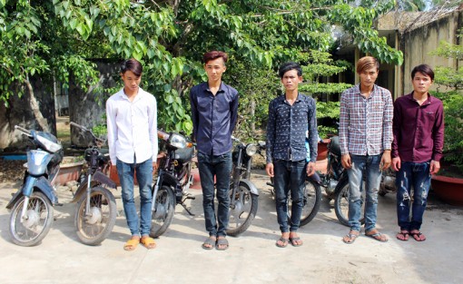 Bắt băng trộm xe mô tô liên tỉnh
