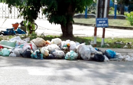 Khu phố 1, thị trấn Châu Thành: Trạm trung chuyển rác gây ô nhiễm môi trường