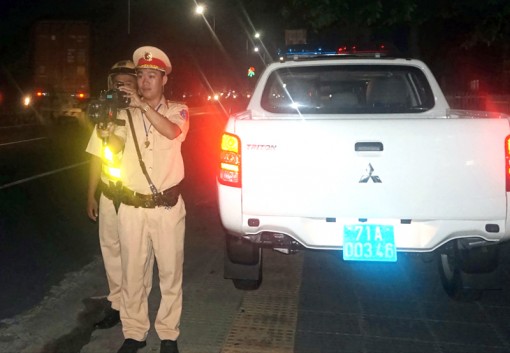 Tăng cường kiểm tra tốc độ vào ban đêm