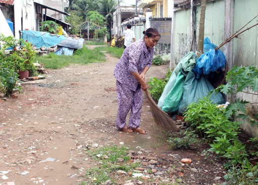 Góp phần làm đẹp cảnh quan môi trường