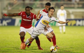 Vòng 17 V-League 2018: Hoàng Anh Giai Lai đánh rơi chiến thắng trước Quảng Nam