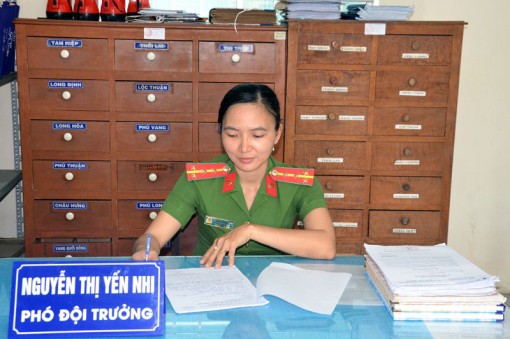 Người đội phó tận tụy với công việc