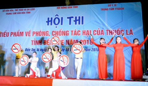 Hội thi Tiểu phẩm về phòng, chống tác hại của thuốc lá