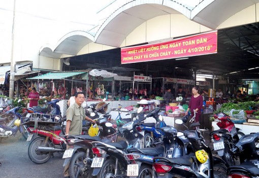 Phường 5 giữ gìn trật tự đô thị