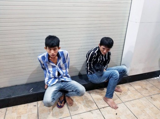 Bắt 2 tên cướp giật tài sản đang trên đường tẩu thoát