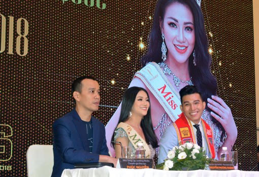 Hoa hậu Trái đất 2018 Nguyễn Phương Khánh gặp gỡ giới báo chí trong nước