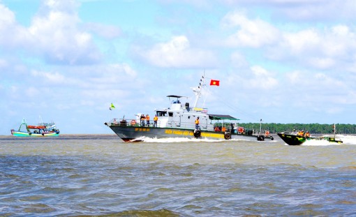 Hải đội Biên phòng 2: Bảo vệ vững chắc chủ quyền vùng biển Hải đội Biên phòng 2: Bảo vệ vững chắc chủ quyền vùng biển