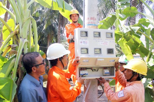 99,9% hộ dân có điện sử dụng