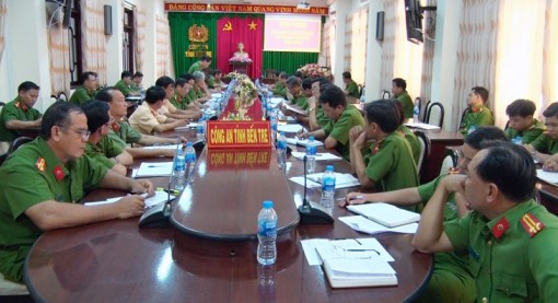 Hội nghị giao ban lực lượng Cảnh sát hình sự năm 2018