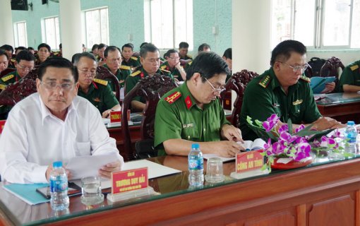 Bộ Chỉ huy Quân sự tỉnh phát động phong trào thi đua quyết thắng 2019