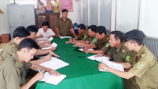 Trưởng công an xã gương mẫu