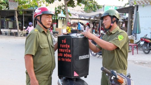 Tân Thiềng với phong trào Toàn dân bảo vệ an ninh Tổ quốc