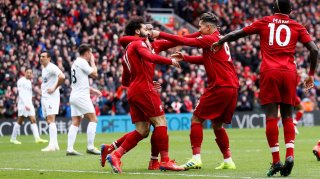 Vòng 30 Ngoại hạng Anh: Firmino và Mane  thay nhau lập cú đúp mang về 3 điểm cho Liverpool