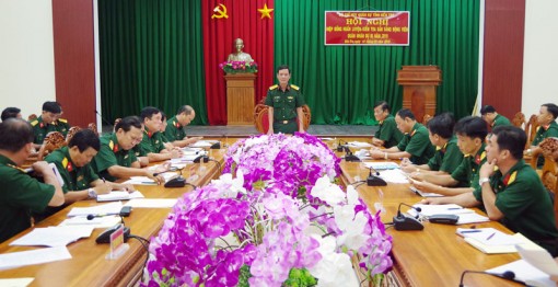 Hiệp đồng huấn luyện, kiểm tra sẵn sàng động viên Quân nhân dự bị năm 2019