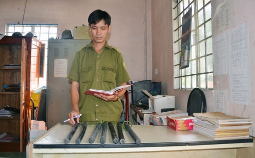 Trưởng công an xã đầy nhiệt huyết