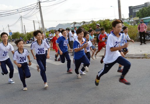 Ngày chạy Olympic vì sức khỏe toàn dân