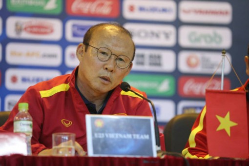 Họp báo trước trận đối đầu U23 Việt Nam và U23 Brunei