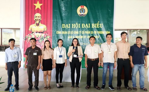 Công đoàn Công ty cổ phần Sản xuất - Thương mại Phương Đông: Đại hội đại biểu lần thứ hai, nhiệm kỳ 2018 - 2023