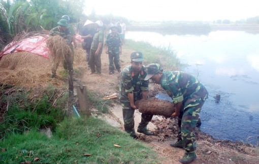Lực lượng vũ trang tỉnh: Hưởng ứng Tháng hành động về an toàn vệ sinh lao động